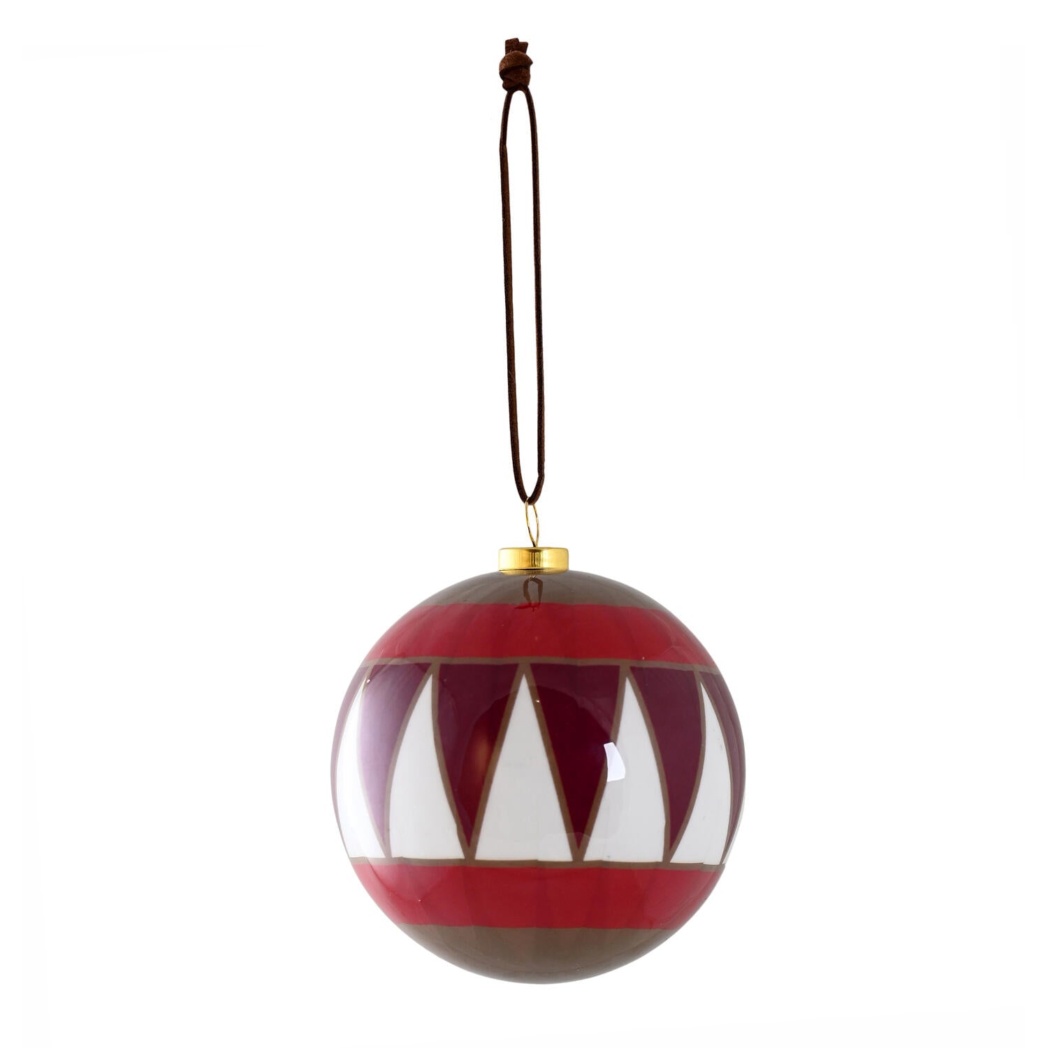 Tiny Tree julekugle - rød